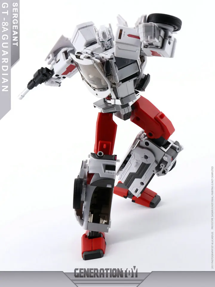 [Горячая Распродажа] [показ. Z Store] поколение игрушек GT Guardian 08A Sergeant Defensor Streetwise