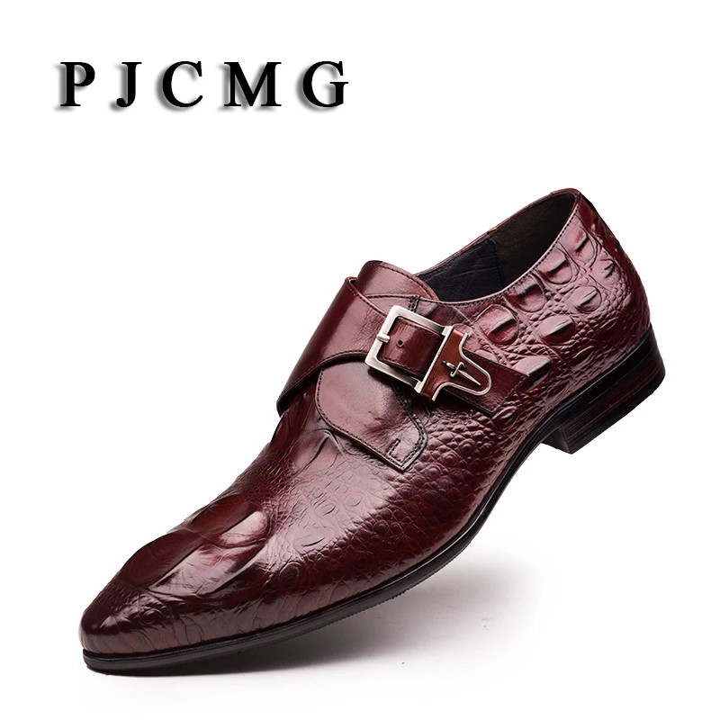 PJCMG/Лидер продаж Новинка мужские оксфорды в деловом стиле сезон весна-осень обувь