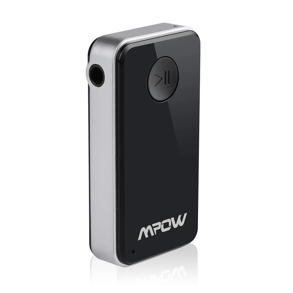Mpow MBR1 мини беспроводной Bluetooth 4,0 стерео аудио музыкальный приемник с микрофоном для Aux громкой связи автомобиля/домашней системы