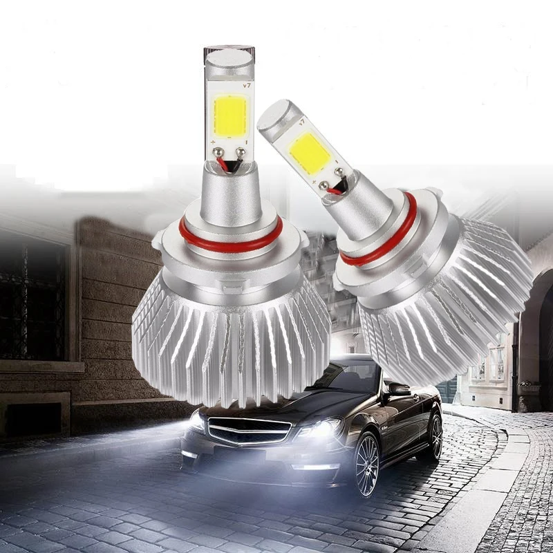 Ralbay 32 Вт 2200lm 9006 HB4 фар комплект лампы COB Чип Авто светодиодные фары автомобиля