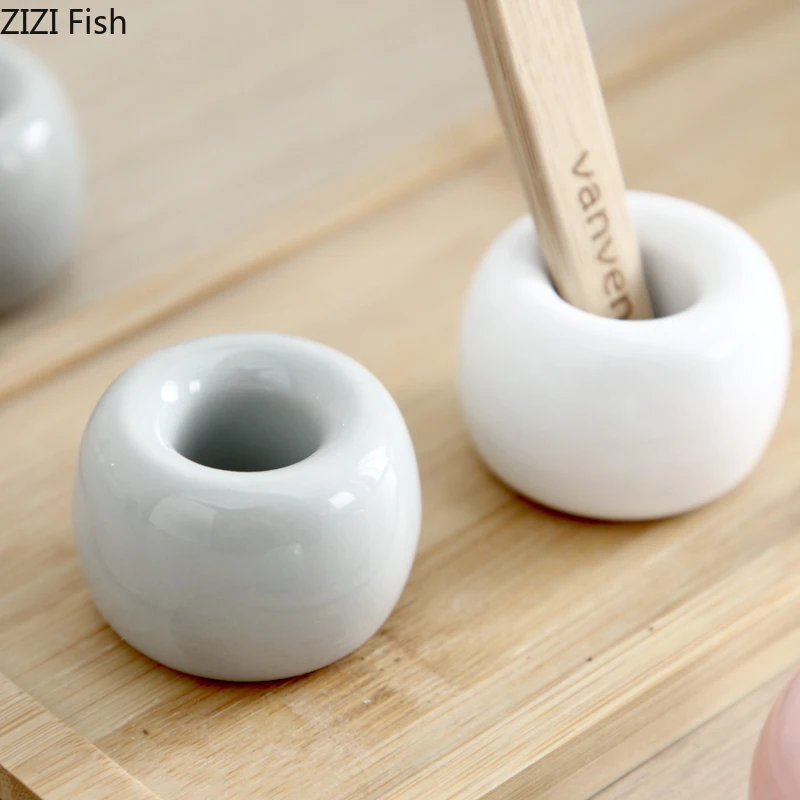 Керамическая подставка для зубной щетки держатель Креативные аксессуары