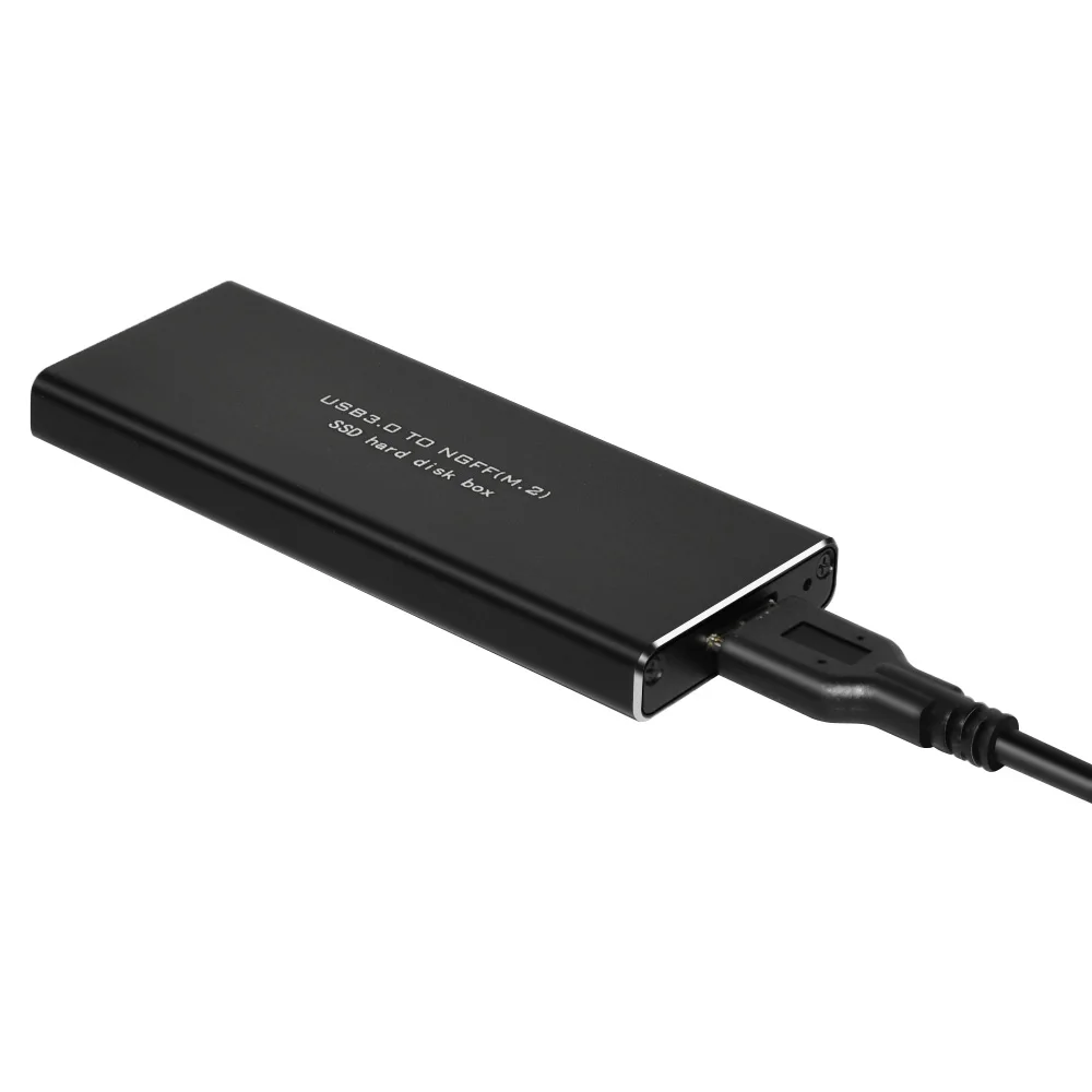 USB 3 0 к NGFF M.2 SSD жесткий диск коробка B Ключ адаптер внешний корпус Чехол|usb 3.0 to ngff|hard