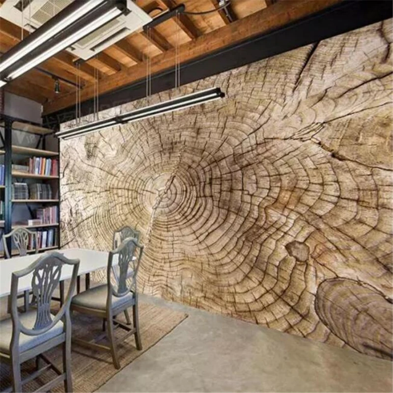 

beibehang Wallpaper mural custom home decoration photo fashion abstract atmospheric wood grain background wall papel de parede