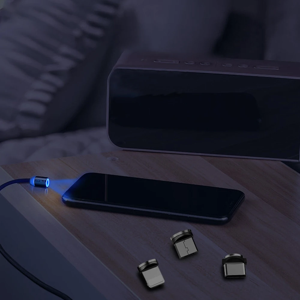 3 в 1 магнитные кабели для type C/Micro usb/iphone xs max кабель мобильного телефона магнит