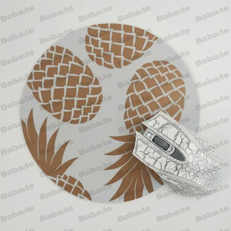Силиконовый коврик для мыши Babaite Custom Skin размер 20x20 см 22x22 резиновые круглые