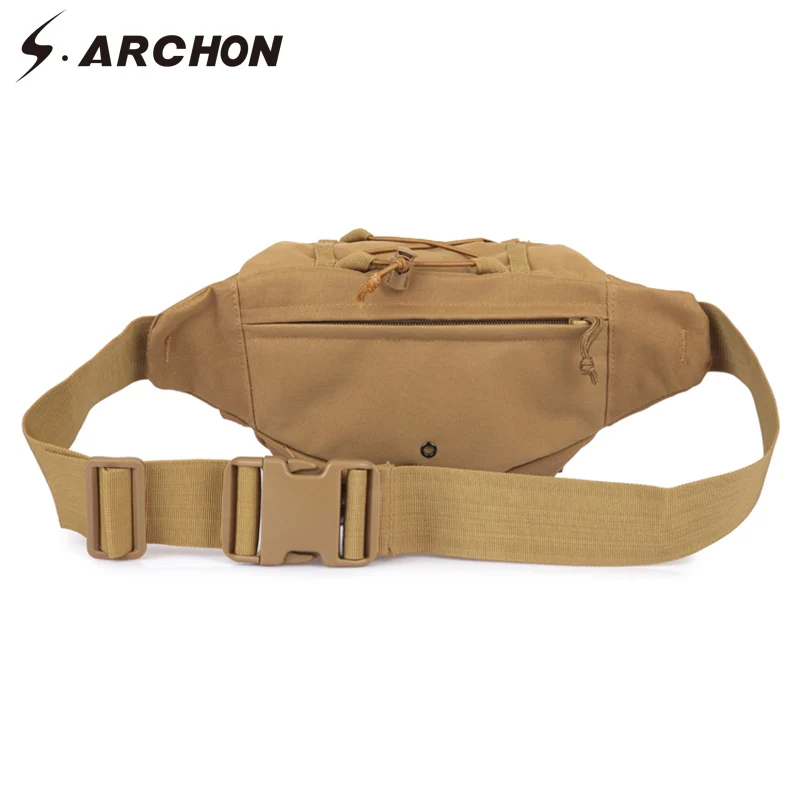 Мужской Камуфляжный поясной рюкзак S.ARCHON военные армейские сумки