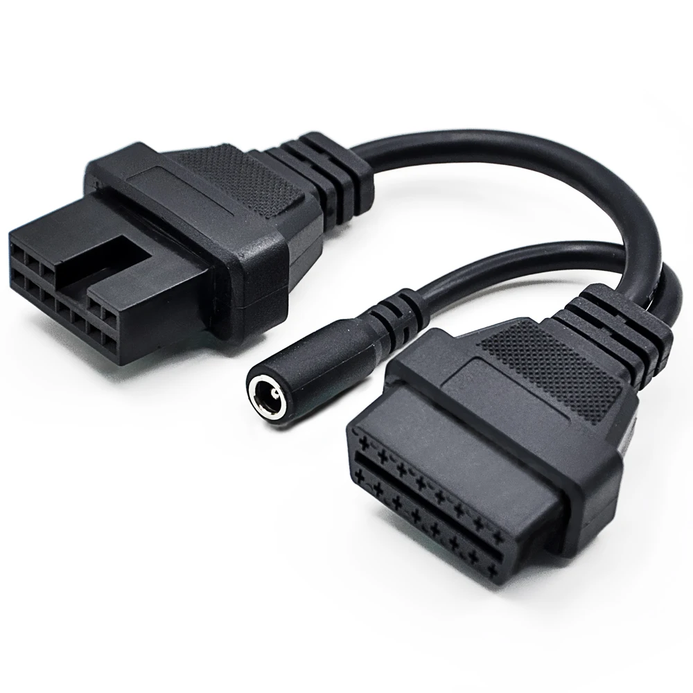 Для Mitsubishi 12 Pin до 16 контактный разъем OBD 2 Диагностика расширения инструмент в