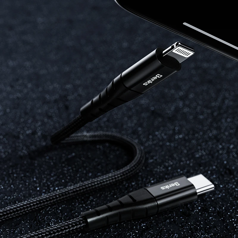 Оригинальный кабель PD для быстрой зарядки с usb type c на lightning короткий 0 25 м 1 2 18 Вт