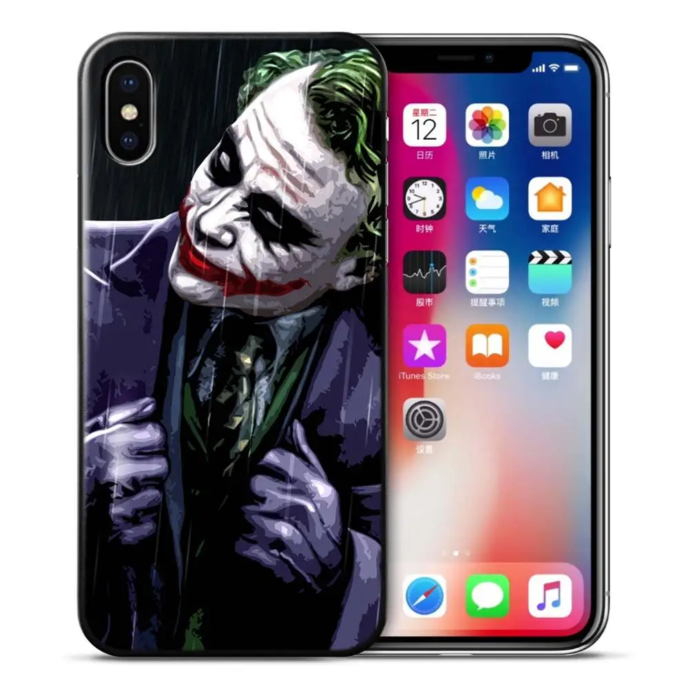 12 Для coque iPhone XS Max чехол Joker для iPhone 6S чехол Новое поступление для fundas iPhone XR чехол для 5 5S SE 7 8 Plus X Чехол - Цвет: 12