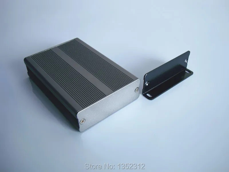 69*24*100 мм пескоструйная алюминиевая Бриллиантовая обшивка 6063 T5 чехол сделай сам