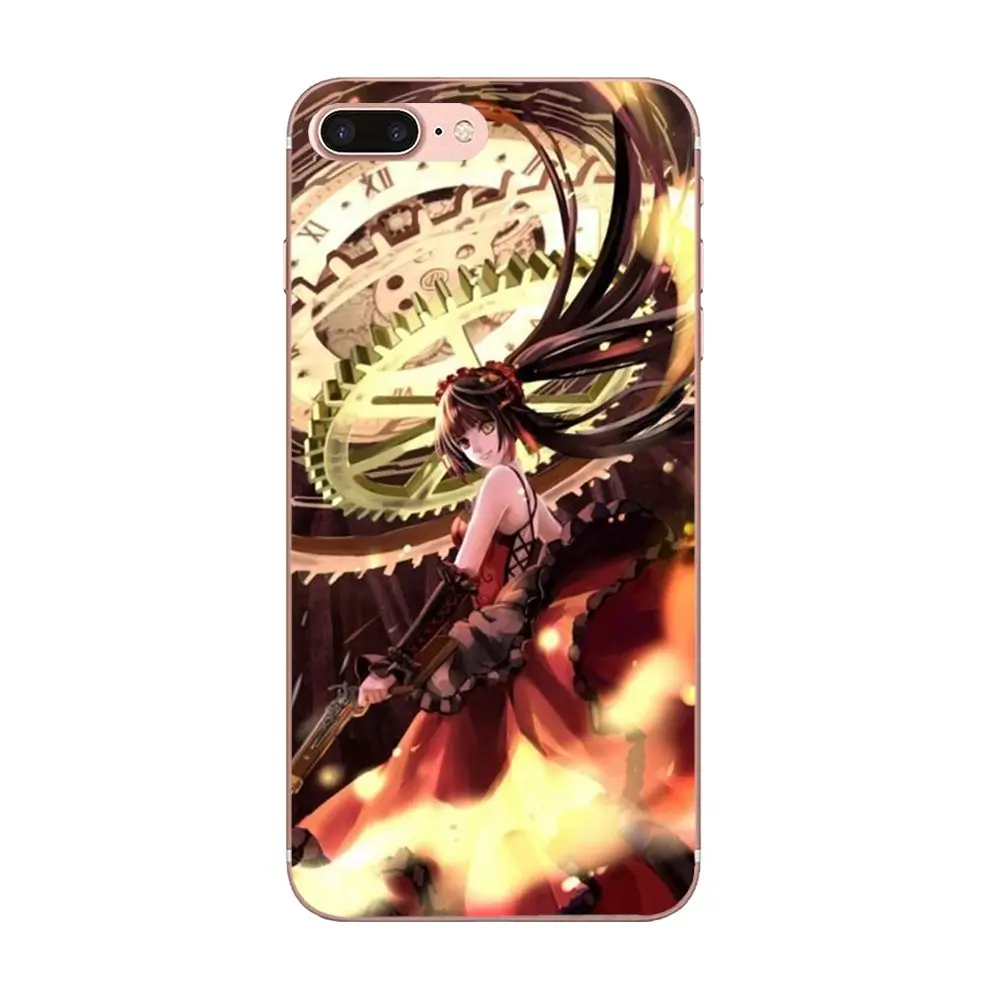 Аниме Tokisaki Kurumi для Galaxy Alpha Core Note 2 3 4 S2 A10 A20 A20E A30 A40 A50 A60 A70 M10 M20 M30 лидер продаж модный |