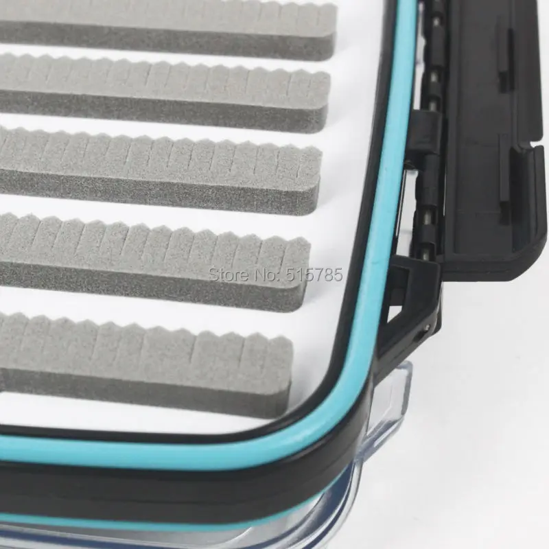 Andux Fly Рыболовная коробка синяя пластиковая двухсторонняя Водонепроницаемая для