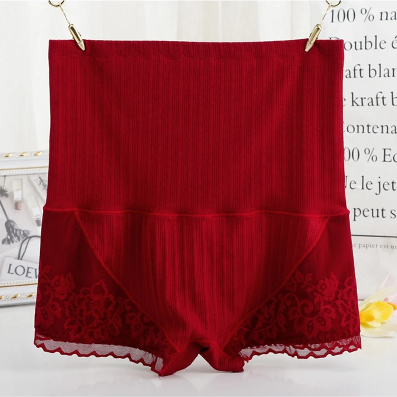 Высокая талия Бесшовные корректирующие высокие трусы женские трусики нижнее