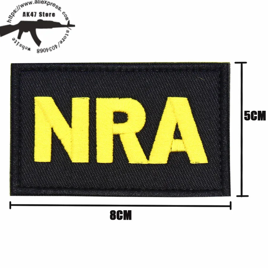 Нашивка NRA Gear для тактической установки нашивка с изображением второго возраста