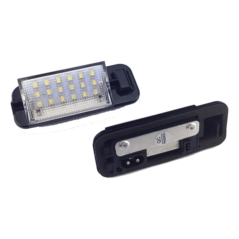 2 шт. для BMW E36 светодиодный светильник номерного знака 18SMD белый 12 В лампы 318i 318is 318ti