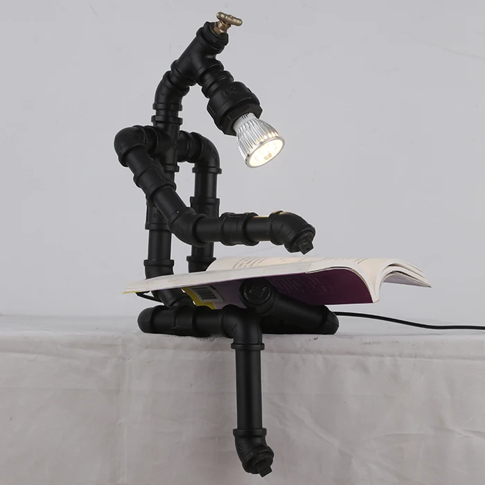 Креативные роботы LO72710 креативные настольные лампы в стиле ретро для обучения