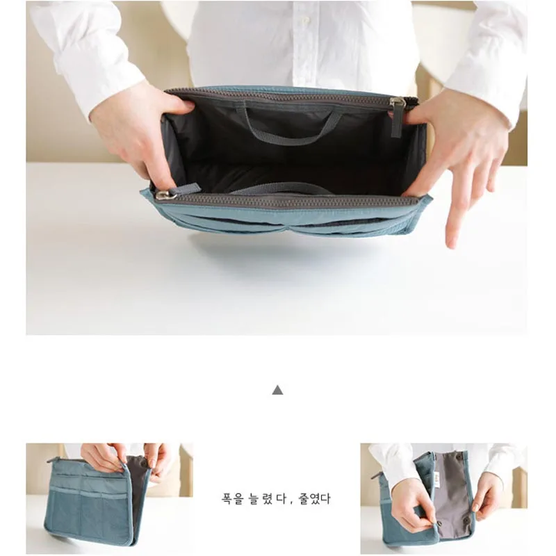 Органайзер Женская нейлоновая сумка для путешествий сумочка органайзер Большой