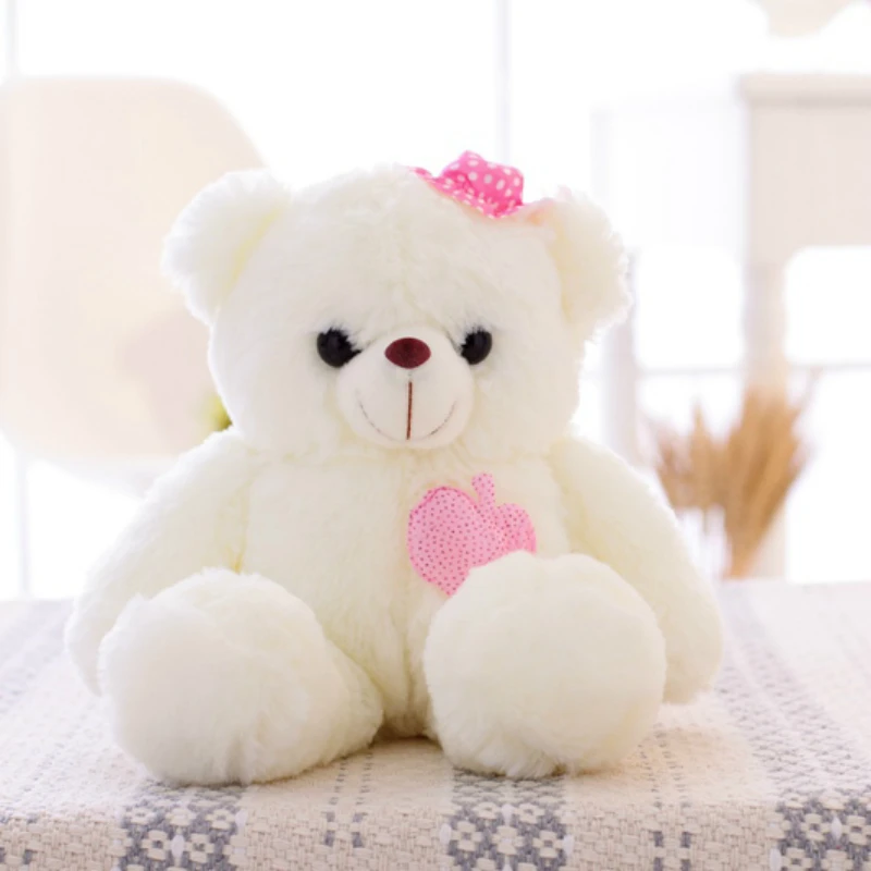 Игрушка плюшевая со светодиодной подсветкой 38 см | Игрушки и хобби