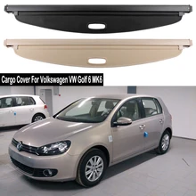 Задняя крышка груза для Volkswagen VW Golf 6 MK6 2008 2013 защитный экран