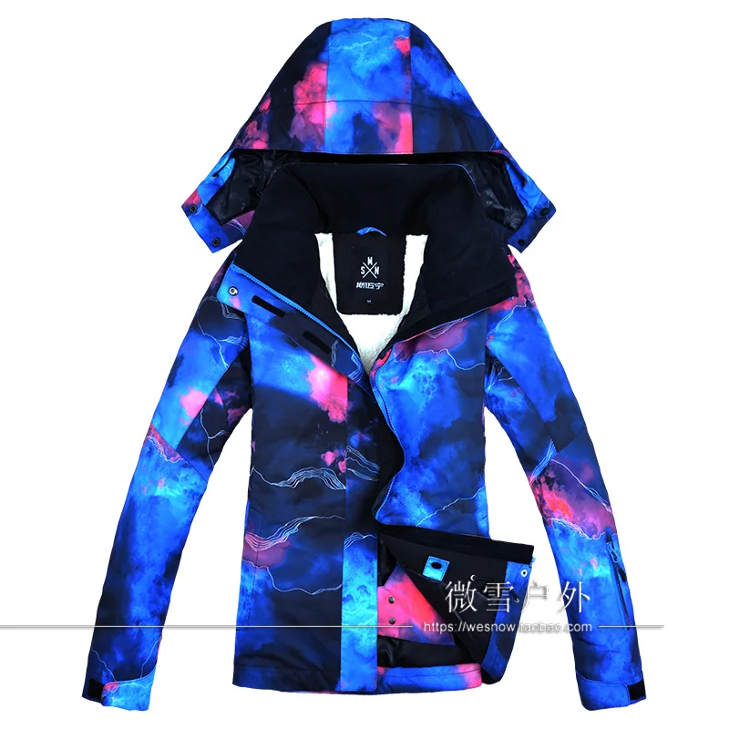 Лыжные куртки Женская куртка для сноуборда женская зимняя спортивная одежда