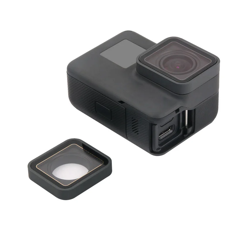 Кольцо для объектива с УФ защитой Замена Защитный чехол рамка Gopro Hero 5/6/7