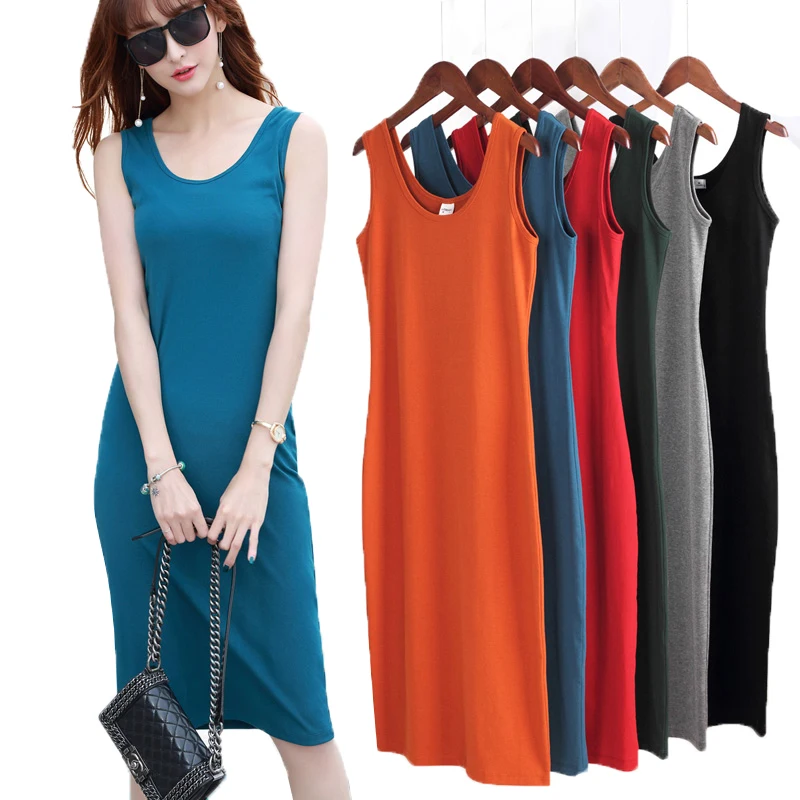 S-5XL Новое поступление мягкое женское летнее платье до колена большой размер из