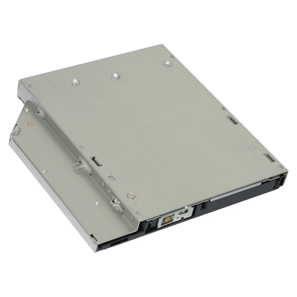 Deepfox 12,7 мм DVD CD RW горелка Писатель Внутренний SATA Оптический привод ноутбук привод DVD горелка Писатель с панелью
