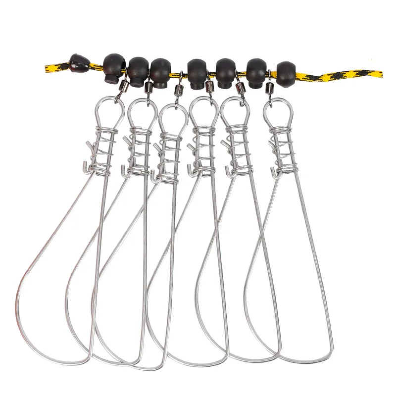 Рыболовный замок TSURINOYA 5 м 8 6 защелок пряжка для зонта веревка и поплавок