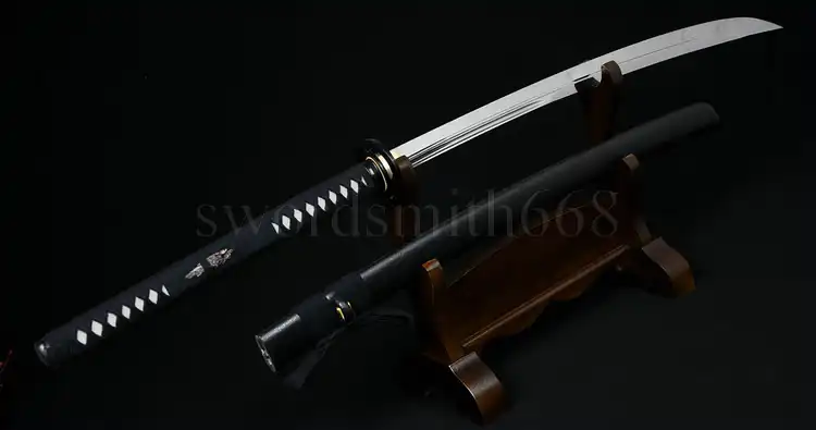 1095 стальной японский самурайский функциональный настоящий меч Naginata полностью