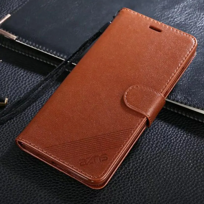 Чехол azns для Xiaomi Mi Note 3 роскошный флип чехол из искусственной кожи с подставкой