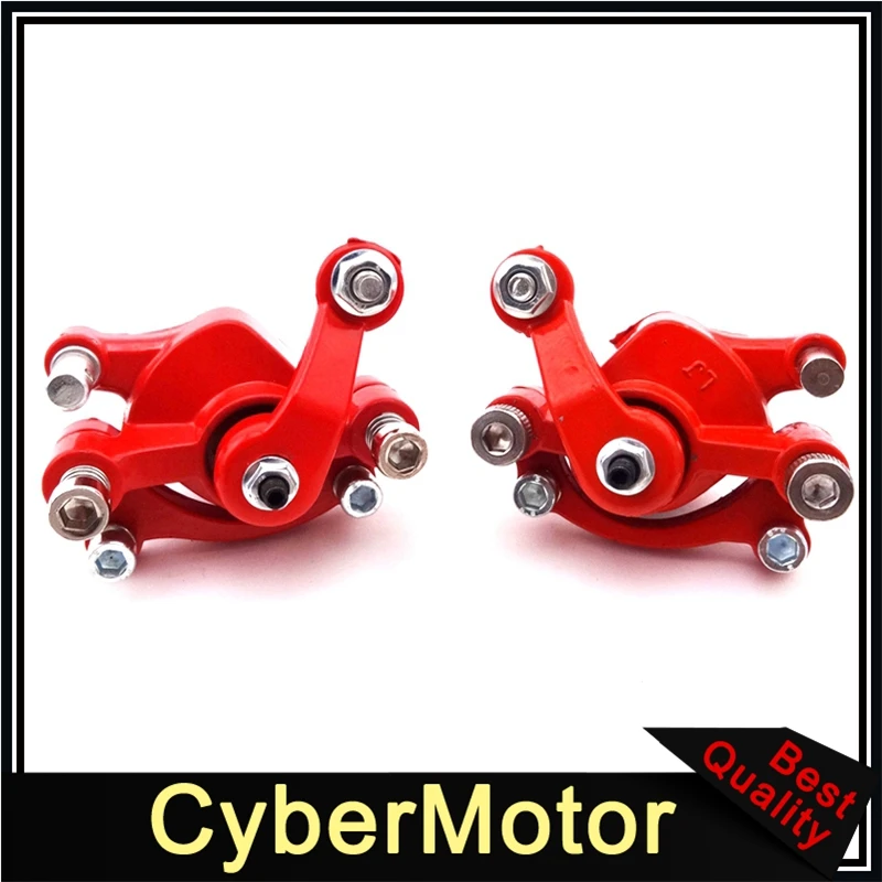 Передний и задний дисковый тормозной суппорт для 2-тактного 47cc 49cc карманного