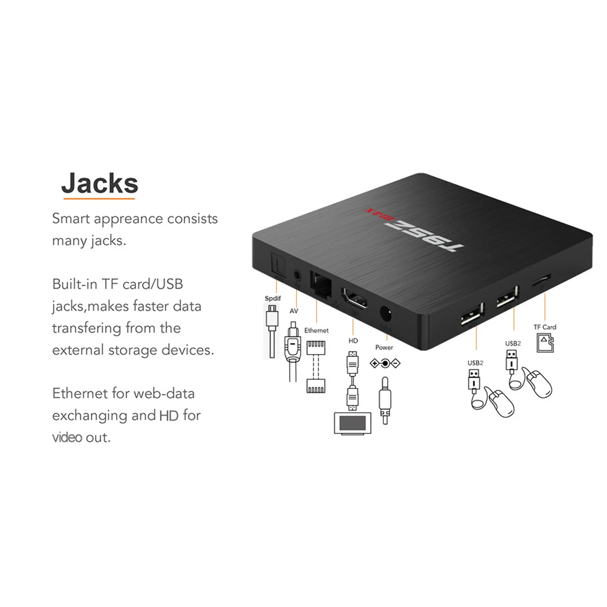 (Q) ТВ приставка MECOOL T95Z MAX Android 7 1 Amlogic S912 2 Гб 16 3 ГБ 32 TV WIFI 4G Телефон с дистанционным