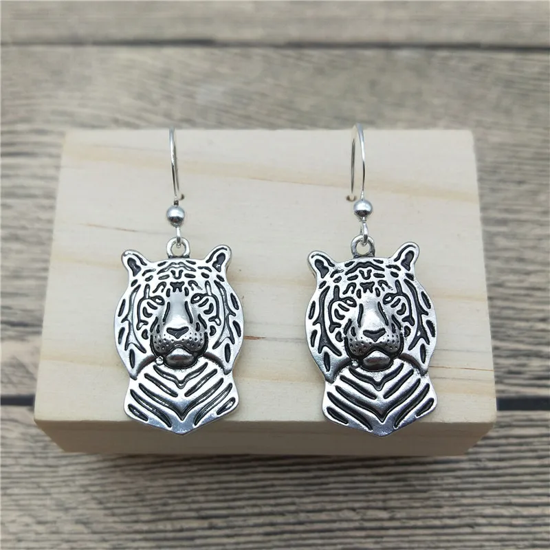 

New Tiger Drop Earrings Trendy Style Tiger Dangle Earrings Fashion Tiger Earrings Women Jewellery
