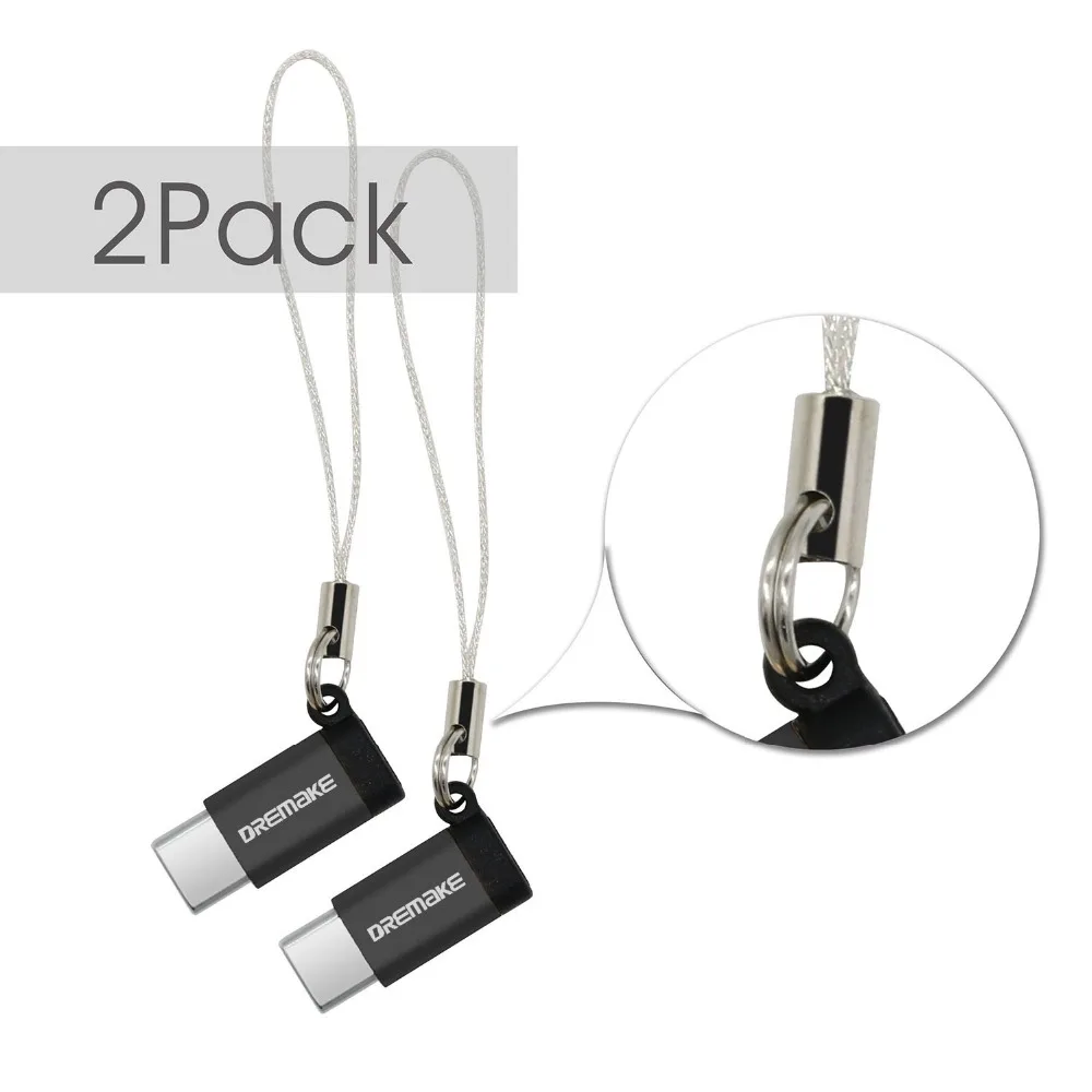 2 шт. USB 0 адаптер шт в комплекте кабель с разъемами типа C и Micro конвертер для Xiaomi 4C 5