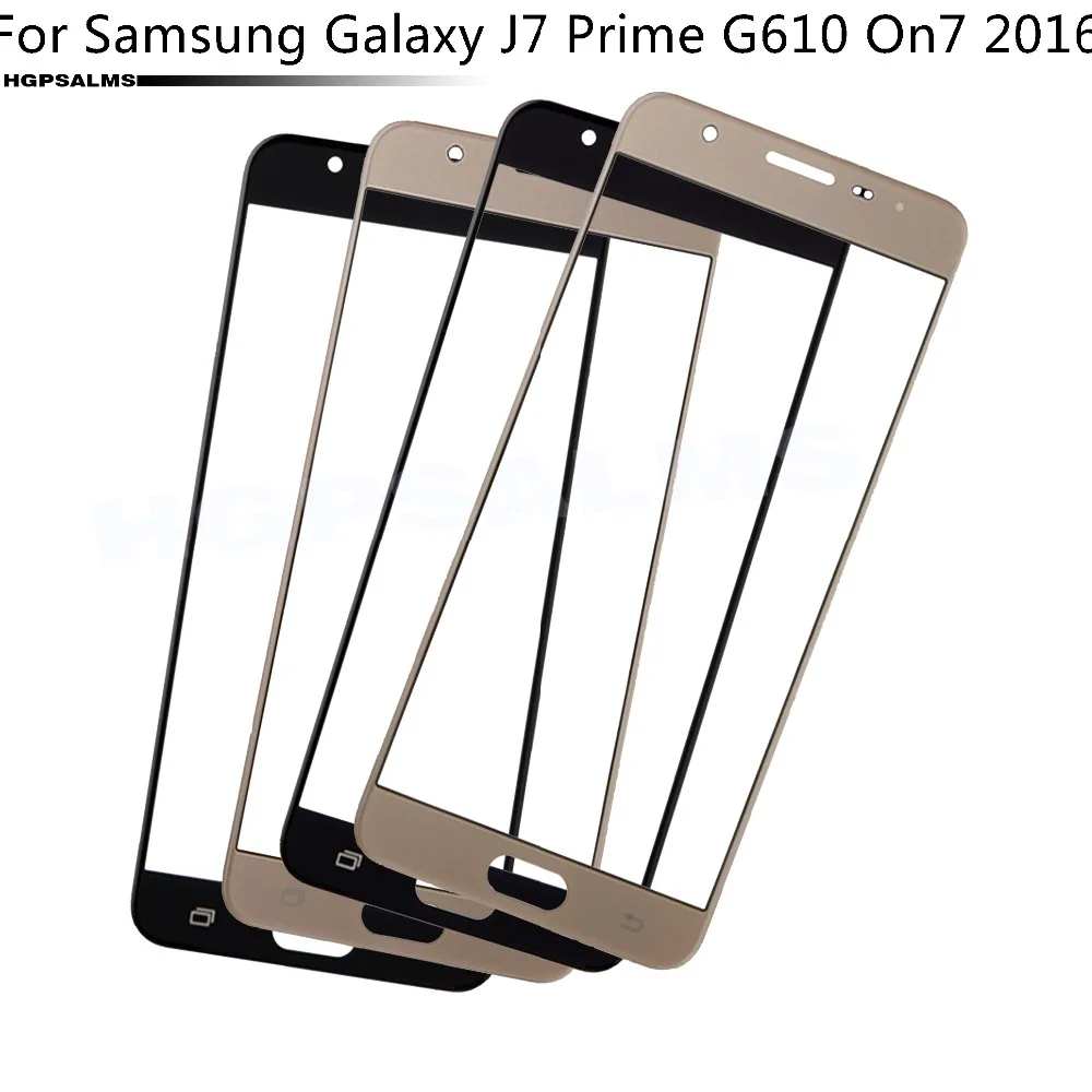 For Samsung Galaxy J7 Prime G610 On7 2016 Front Screen Outer Glass Lens Touch Cover Panel | Мобильные телефоны и