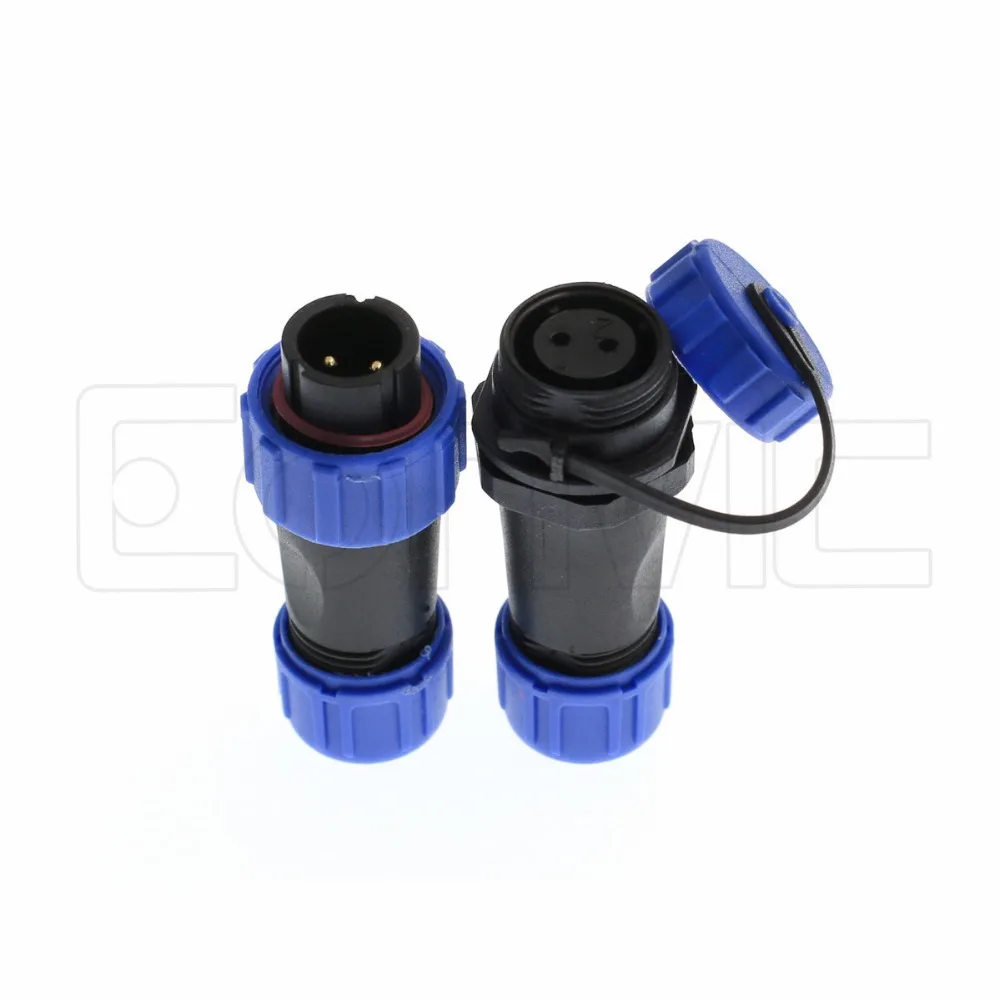 2 шт./комплект водонепроницаемые авиационные штекеры для Светодиодный ных