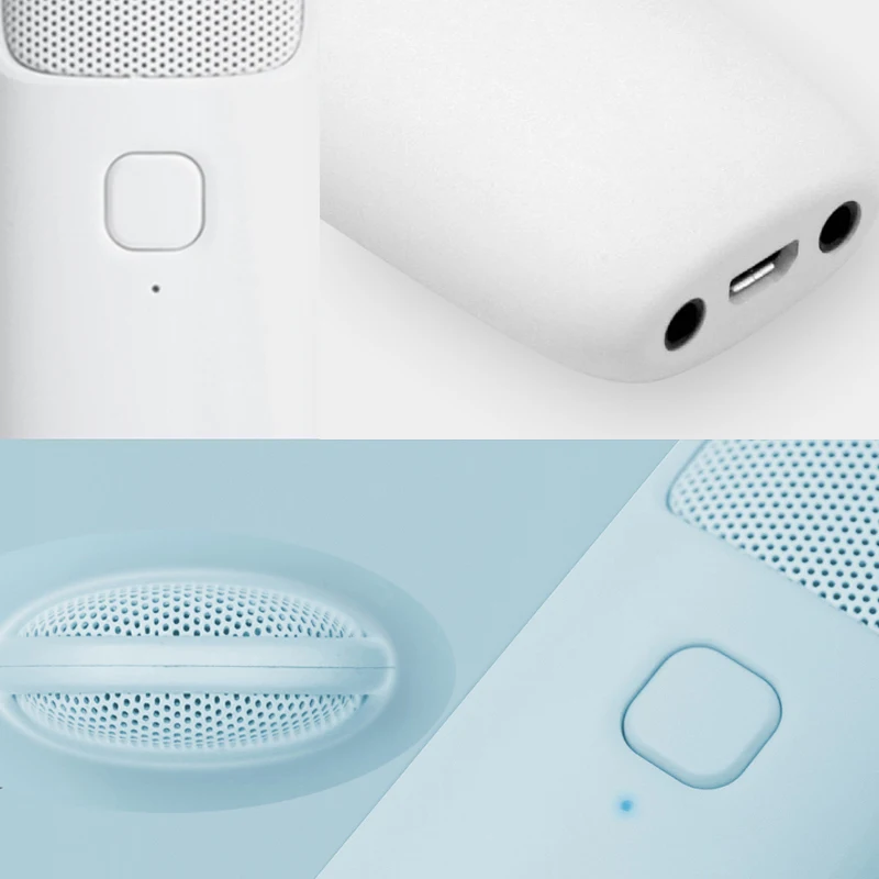Xiaomi ультра тонкий мини Караоке микрофон шумоподавление домашний KTV DPS чип
