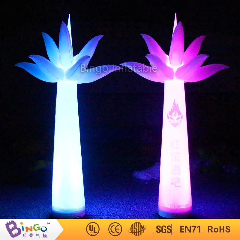 Изготовленный На Заказ надувной светильник ing пальмовое дерево светодиодный