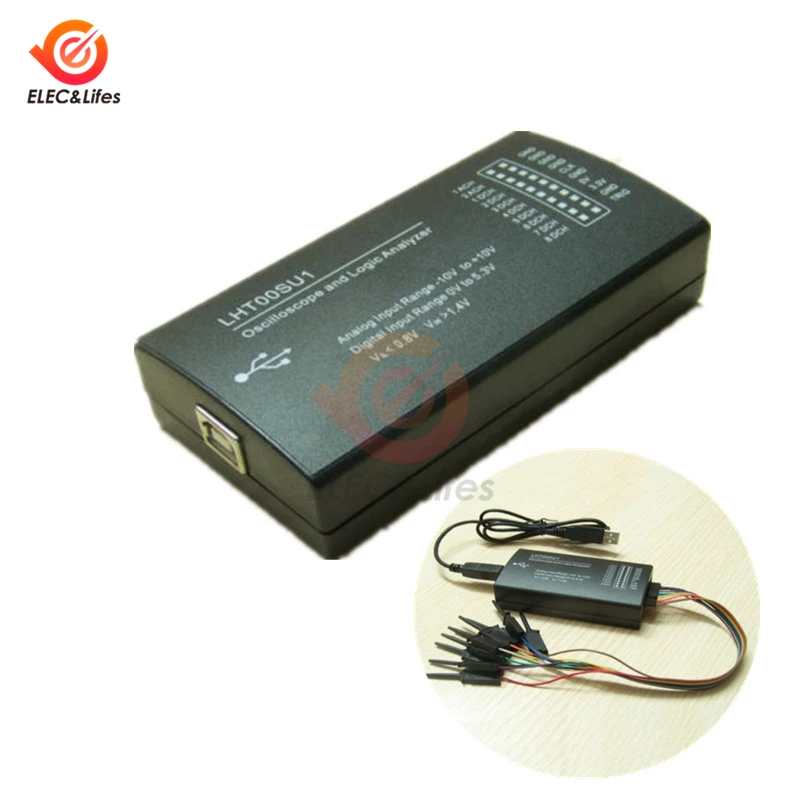 

Осциллограф LIXF I2C SPI CAN Uart LHT00SU1, виртуальный логический анализатор, генератор частоты, цифровые аналоговые смешанные сигнальные осциллографы