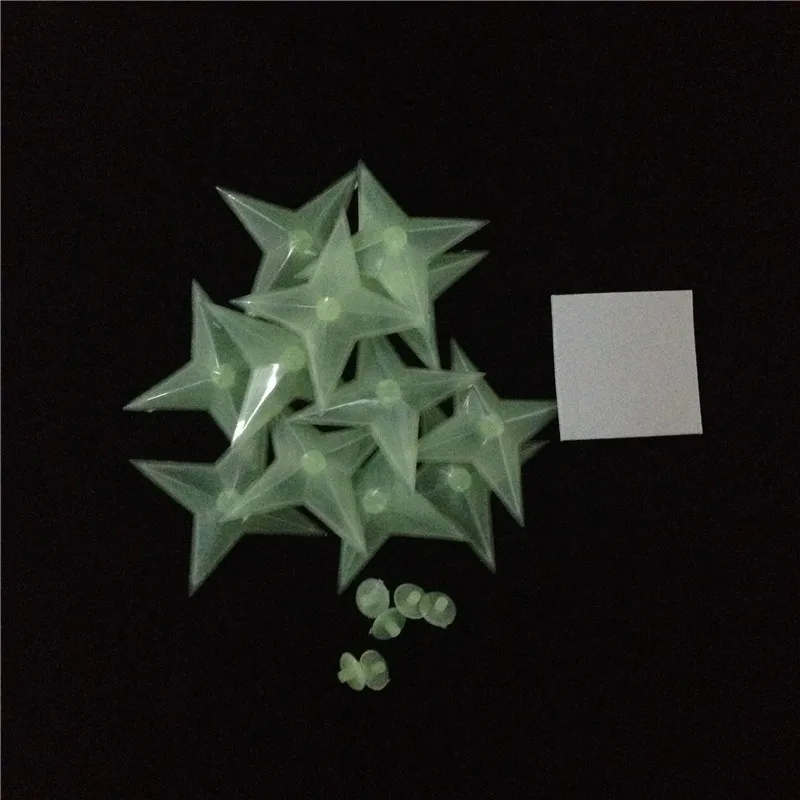 13 ⑤ упак. звезды DIY потолочные светится в темноте наклейки на стену для малышей