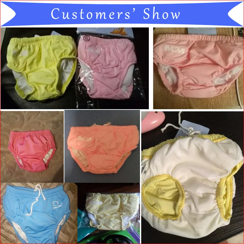 Подгузники для Плавание ming в бассейне Водонепроницаемый брюки Детские