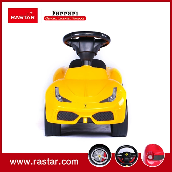 Rastar Лицензированная Езда на машине детские игрушки Ferrari 458 ножной до пола