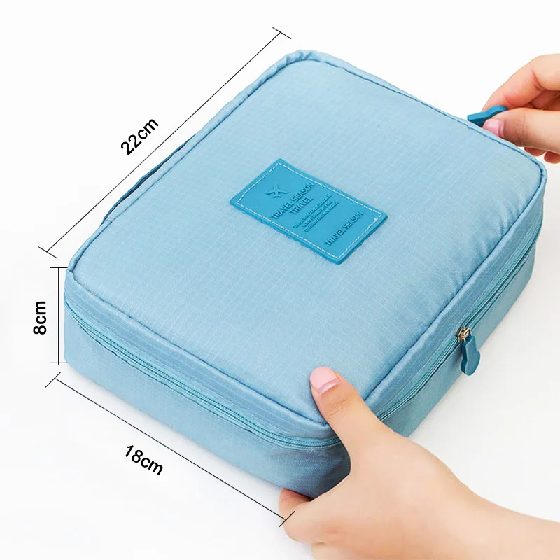 Waterproof Girl Makeup Bag Women Cosmetic Wash Toiletry Make Up Organizer Storage Travel Kit Multifunction Ladies | Дом и сад