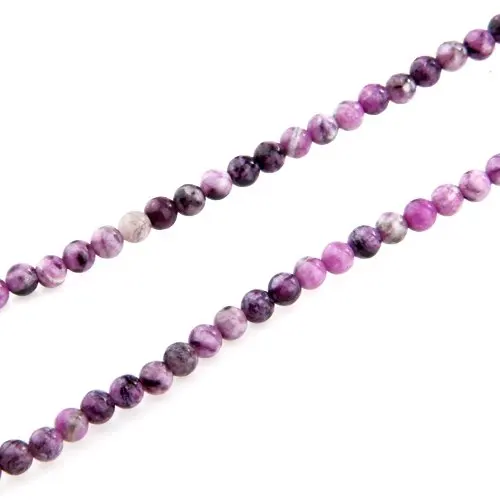 Круглые бусины Sugilite 6 мм фиолетовый цвет | Украшения и аксессуары