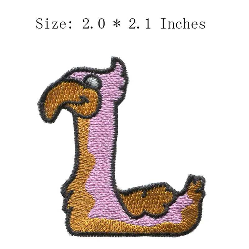 Новая нашивка для вышивки шрифтом L шириной 2 0