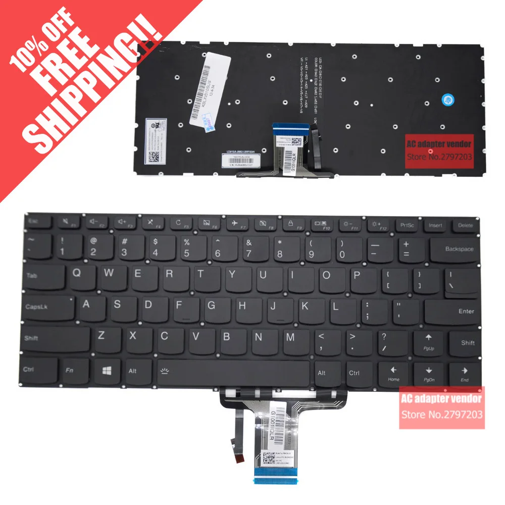 Новая замена для LENOVO Ideapad 310 310S 14ISK 510 510S 14IKB 14AST встроенная клавиатура ноутбука|laptop