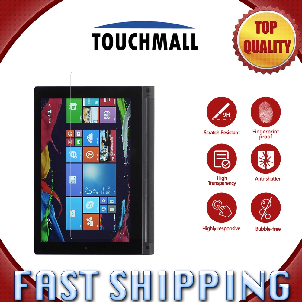 Закаленное стекло для Lenovo Yoga Tablet 2 10 1051 1051F 1051L защитная пленка защита от царапин