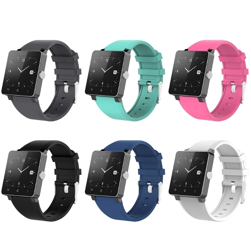 Силиконовый сменный ремешок на запястье браслет для часов Sony Smartwatch 2 SW2 100% новый и