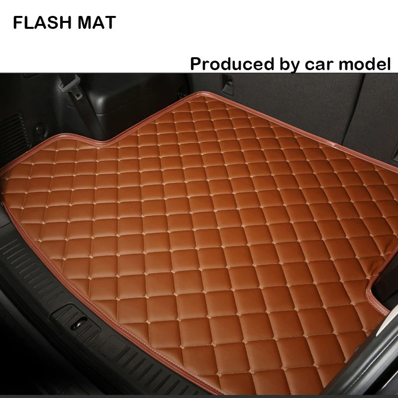 Автомобильный коврик для багажника vw polo аксессуары passat b5 b6 golf touran tiguan jetta
