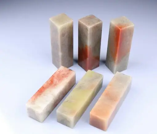 

1x1x5 см Shoushan Shi Qingshi Упражнение голова уплотнение камень практика Материал Название 10 шт.